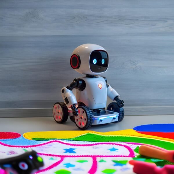 Smart Robot with LED and Tray - Image 5